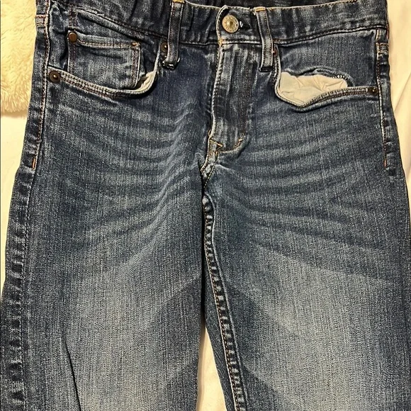 GAP Blue Straight-Leg Jeans Classic Denim boys size 10 - Picture 3 of 11